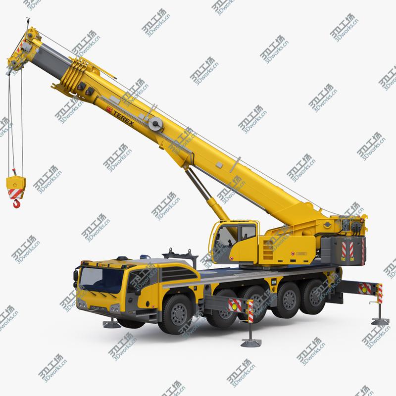images/goods_img/20210319/Terex Explorer 5500 All terrain Crane Rigged 3D model/1.jpg